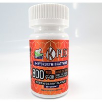K Plex Premium 7-Hydroxymitragynine Extract Tablets (40mg)(Strawberry Flavor)(20 Count)(Bottle)